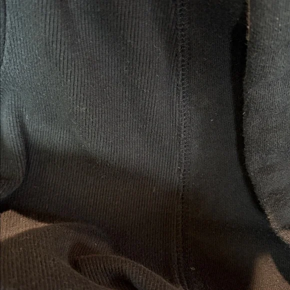 Lucky Brand long sweatshirt sweater cardigan button two pocket cotton terry L - Picture 9 of 9